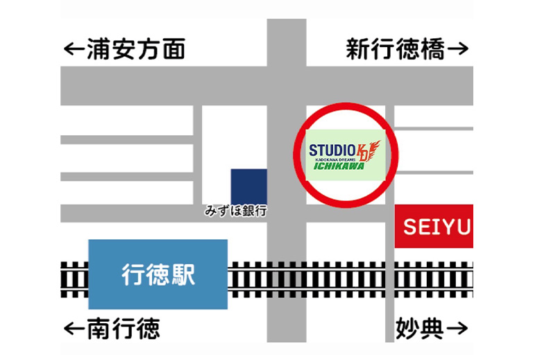 STUDIO KD ICHIKAWA　map