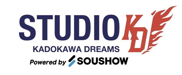 STUDIO KD KADOKAWA DREAMS Powerd by SOUSHOWロゴ